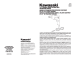 Kawasaki 840013 User's Manual