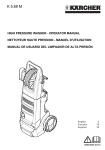 Karcher K 5.68 M User's Manual