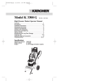 Karcher K 3300 G User's Manual