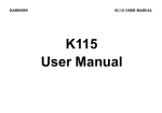 Karbonn K115 User's Manual