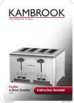 Kambrook KT450 User's Manual