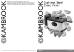 Kambrook KDF450 User's Manual