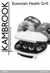 Kambrook KCG50 User's Manual