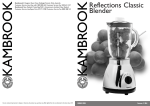 Kambrook KB815B User's Manual