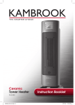 Kambrook KCE340 User's Manual