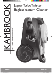 Kambrook KBV50T User's Manual