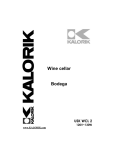 Kalorik USK WCL 2 User's Manual
