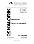 Kalorik USK STP 23783 User's Manual