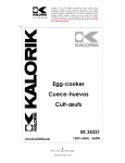 Kalorik EK35321 User's Manual
