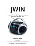 Jwin JX-CD573 User's Manual