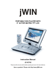 Jwin JD-VD762 User's Manual