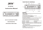 Jwin JC-CD160 User's Manual