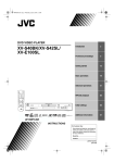 JVC XV-S42SL User's Manual