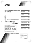 JVC XV-NP10S User's Manual