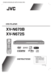 JVC XV-N670B User's Manual