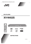 JVC XV-N452S User's Manual