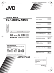 JVC XV-N410B User's Manual