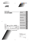 JVC XV-D701BK User's Manual