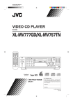 JVC XL-MV777GD User's Manual