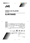 JVC XL-MV7000GD User's Manual