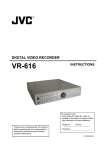 JVC VR-616 User's Manual