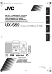JVC UX-S59 User's Manual
