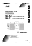 JVC UX-S1 User's Manual