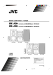 JVC UX-J60 User's Manual