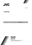 JVC TU-DB1SK User's Manual
