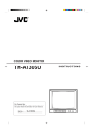 JVC TM-A130SU User's Manual