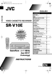 JVC SR-V10E User's Manual