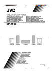 JVC SP-XF20C User's Manual