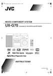 JVC SP-UXG70 User's Manual