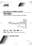 JVC SP-THD51C User's Manual