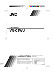 JVC VN-C3WU User's Manual