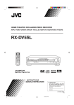 JVC RX-DV5SL User's Manual