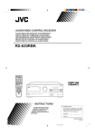 JVC RX-630RBK User's Manual