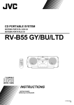 JVC RV-B55 GY/BU/LTD User's Manual