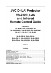 JVC RS-232C User's Manual