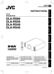 JVC Projector DLA-RS66 User's Manual