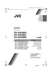 JVC PD-42X50BJ User's Manual