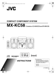 JVC MX-KC58 User's Manual
