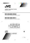 JVC MX-KB11 User's Manual