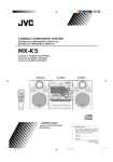 JVC MX-K5 User's Manual