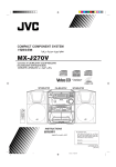 JVC MX-J270V User's Manual