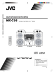 JVC MX-C55 User's Manual