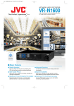 JVC Milestone VR-N1600 User's Manual