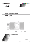 JVC UX-S10 User's Manual