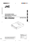 JVC MC-R434U User's Manual