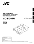 JVC MC-D207U User's Manual